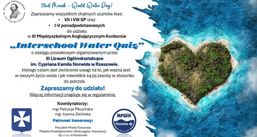 Interschool Water Quiz